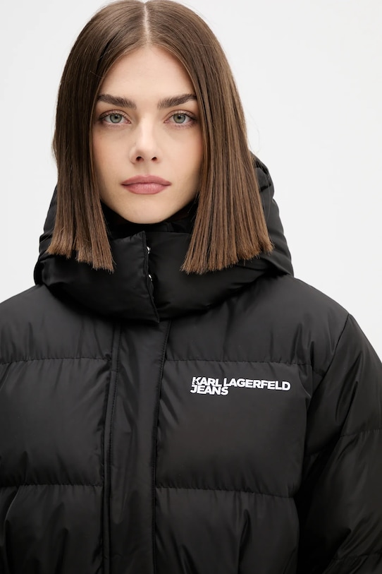 Karl Lagerfeld Jeans parka A4W15023 czarny