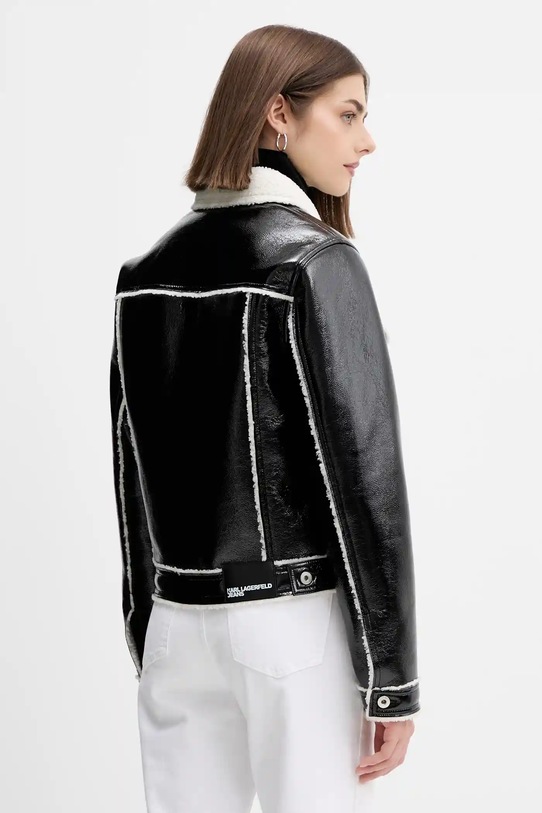 Odzież Karl Lagerfeld Jeans kurtka A4W14054 czarny