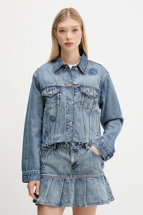 Hugo Blue geacă jeans necaptusit albastru 50546316