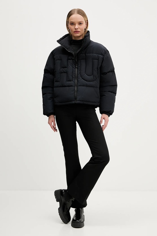 Hugo Blue kurtka 50546372 czarny AW25