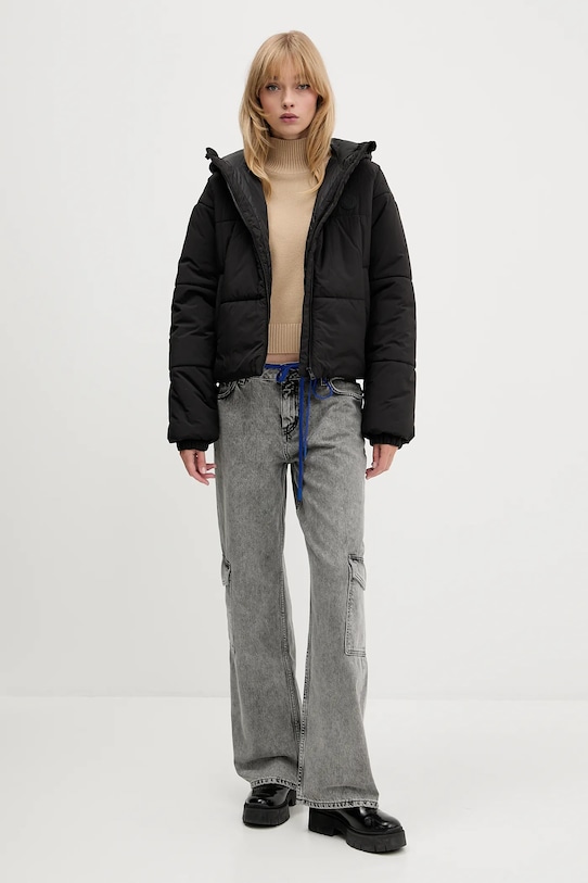 Bunda Hugo Blue 50547675 čierna AW25