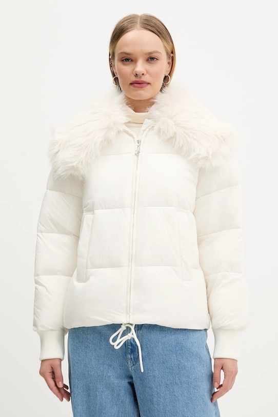 Bunda Hugo Blue zateplené béžová 50548005