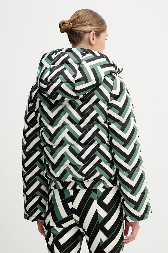 Odzież Perfect Moment kurtka narciarska Polar Flare W3001221 zielony