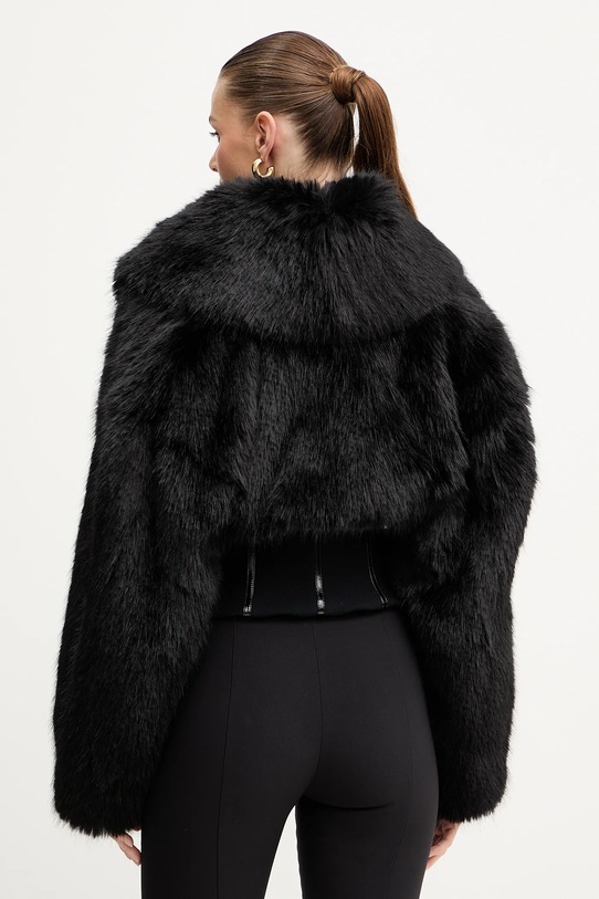 Îmbrăcăminte Elisabetta Franchi geacă GB05A57E2 negru