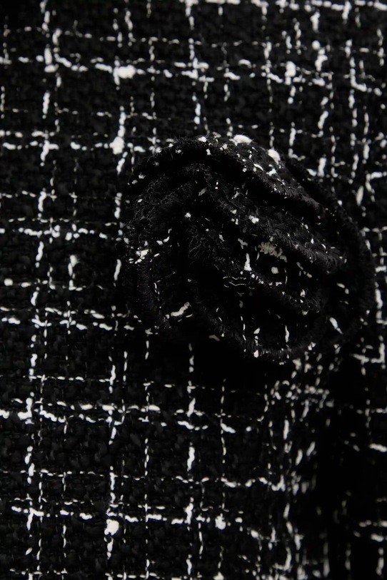 HUGO sacou din lână 50547594 negru