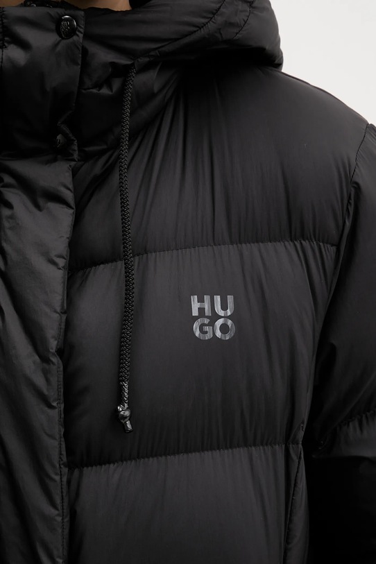 Páperová bunda HUGO 50546355 čierna