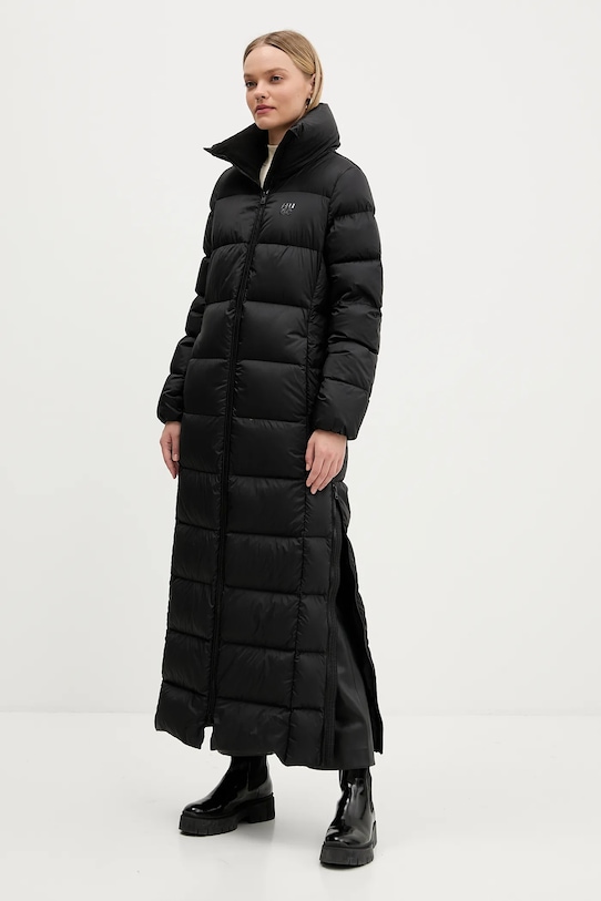 Μπουφάν με επένδυση από πούπουλα HUGO 50546356 μαύρο AW25