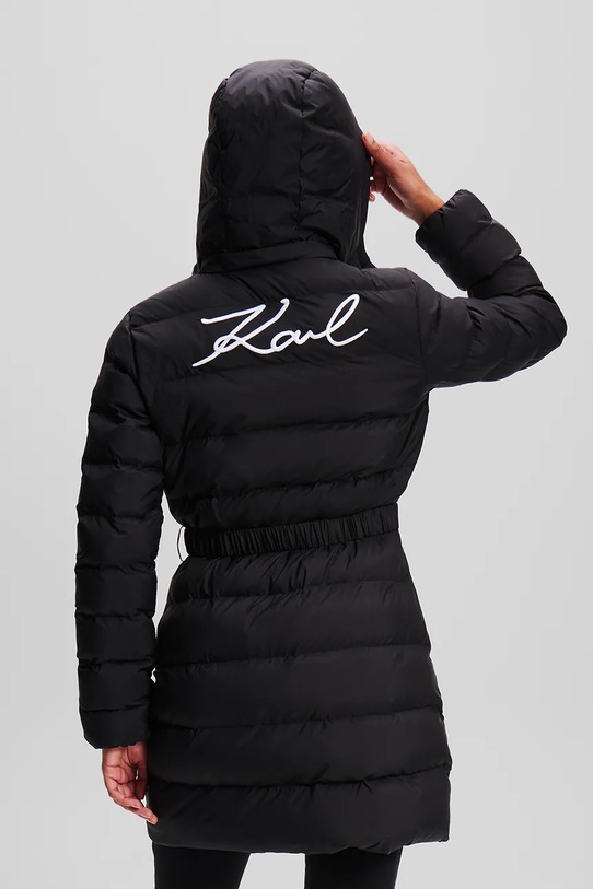 Jakna Karl Lagerfeld A1W15047 črna AW25