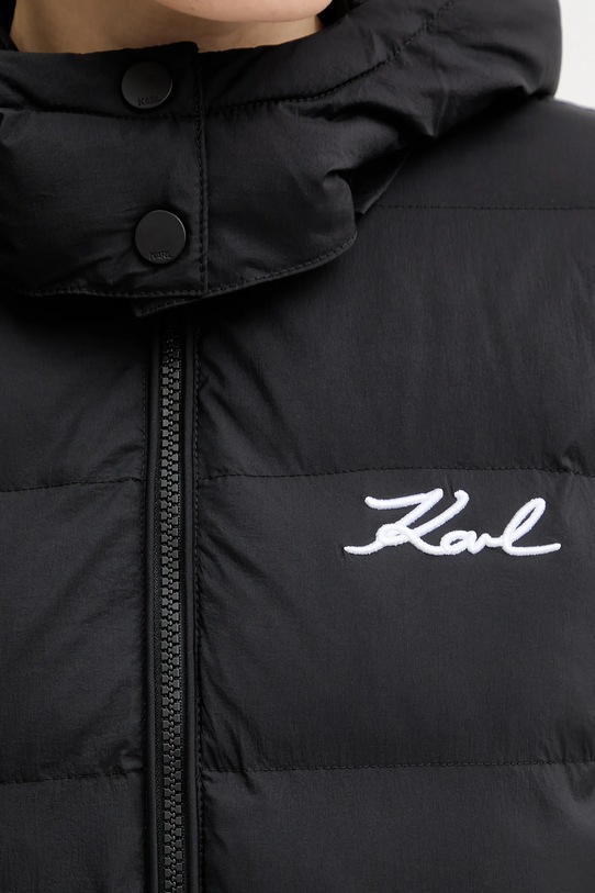 Jakna Karl Lagerfeld A1W15047 črna