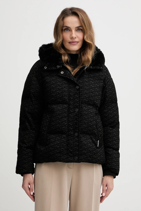 Karl Lagerfeld geacă cu captuseala negru A4W15042