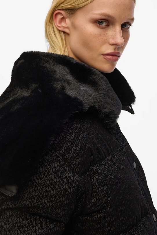Karl Lagerfeld kurtka czarny A4W15042