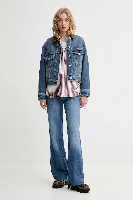 Джинсовая куртка Marc O'Polo 508910225011 голубой AW25