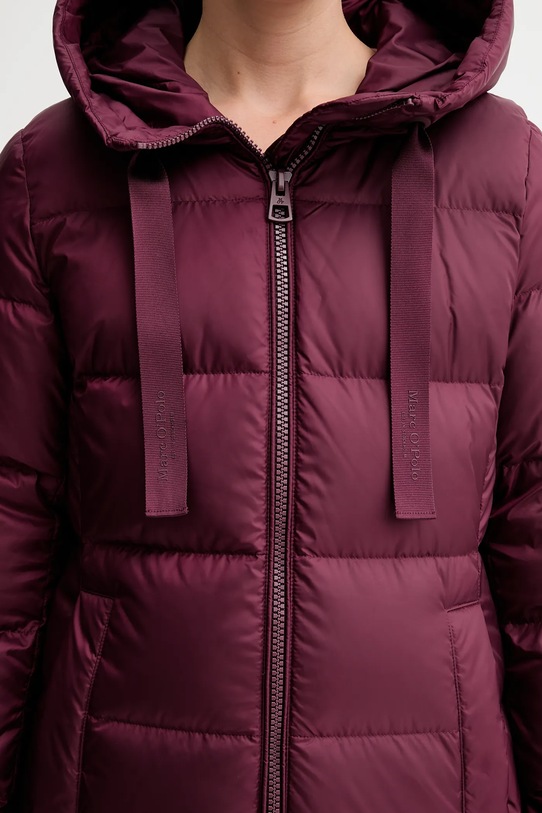 Páperová bunda Marc O'Polo 509032971095 burgundské