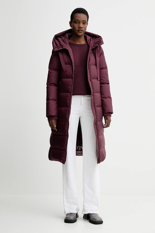 Marc O'Polo kurtka puchowa 509103971099 bordowy AW25