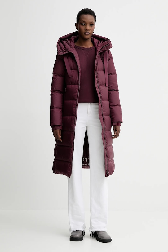 Пухова куртка Marc O'Polo 509103971099 бордо AW25