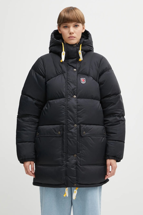 Fjallraven kurtka puchowa Expedition pozostałe czarny F89029