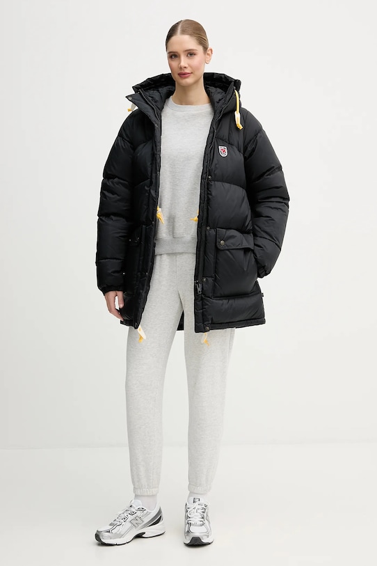 Páperová bunda Fjallraven Expedition F89029 čierna AW25