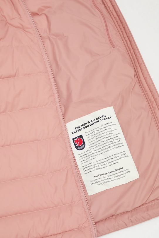 Пухено яке Fjallraven Expedition F86122 розов