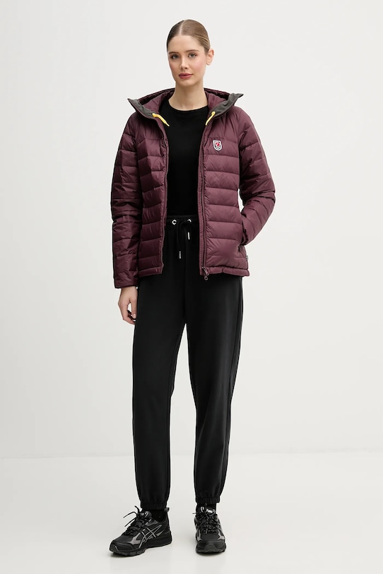 Fjallraven kurtka puchowa Expedition F86122 bordowy AW25