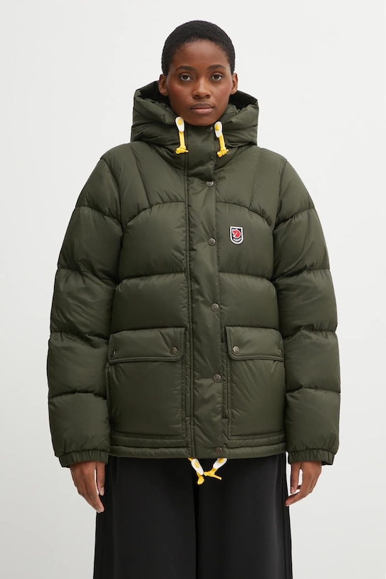 Fjallraven kurtka puchowa Expedition pozostałe zielony F89995