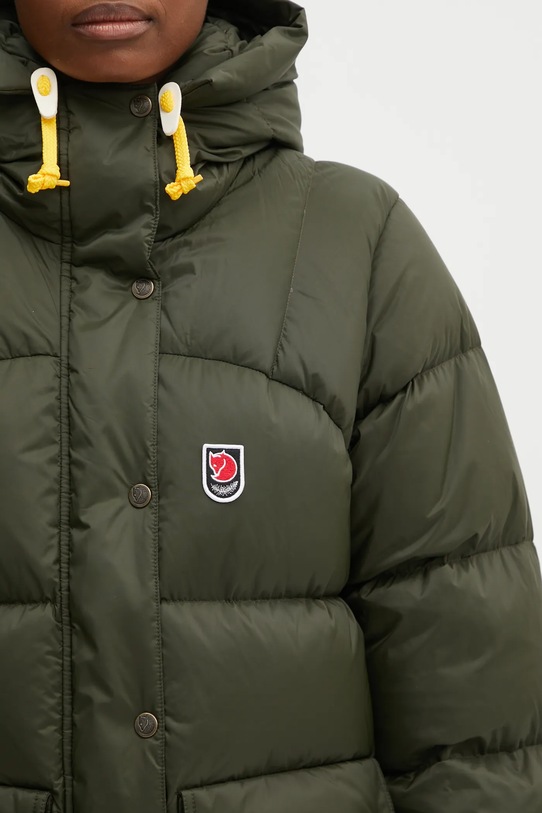 Fjallraven kurtka puchowa Expedition zielony F89995