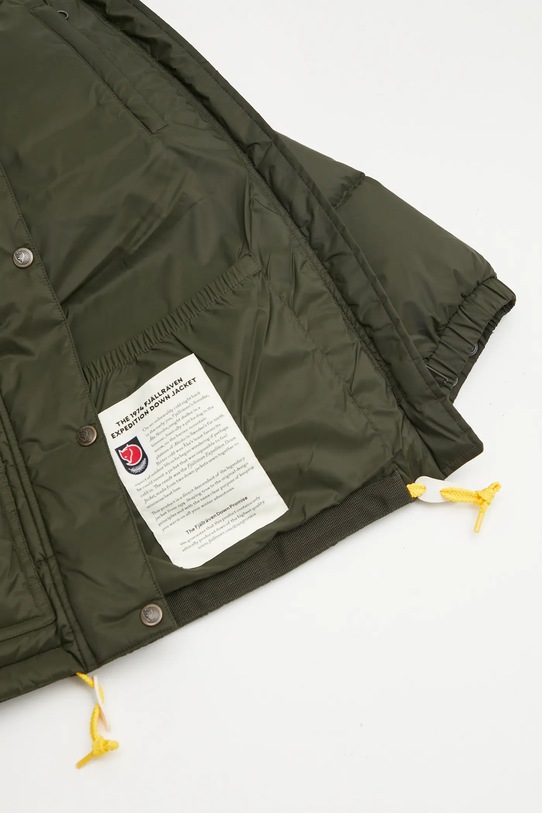 Fjallraven kurtka puchowa Expedition F89995 zielony