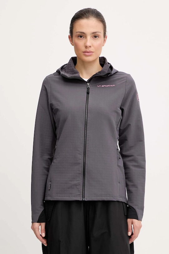 LA Sportiva kurtka sportowa Descender Storm pozostałe szary ZASF034