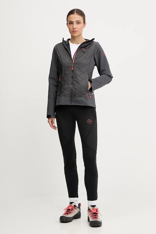 LA Sportiva kurtka outdoorowa Kap Hybrid ZASJ087 szary AW25
