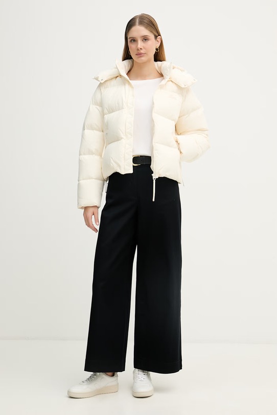 Lacoste geacă cu puf femei BF3262 bej AW25