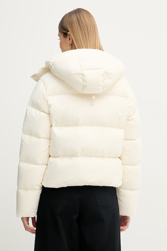 Îmbrăcăminte Lacoste geacă cu puf femei BF3262 bej