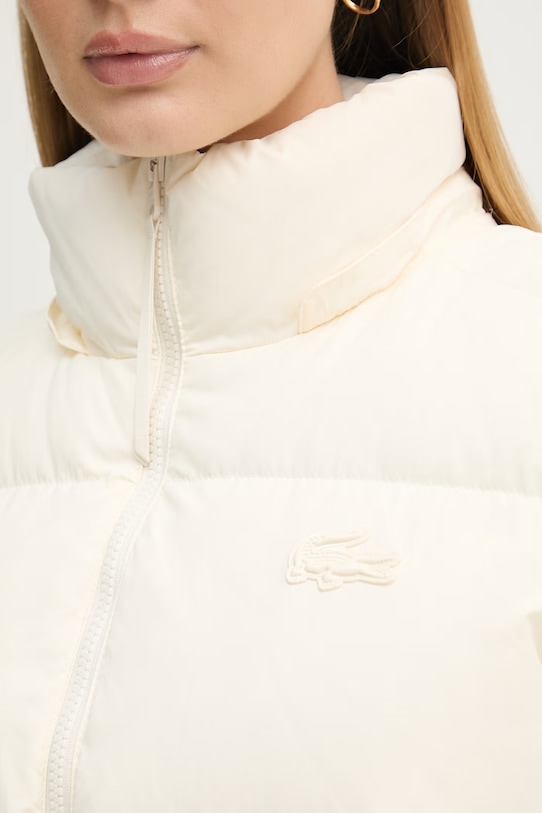 Lacoste geacă cu puf femei BF3262 bej