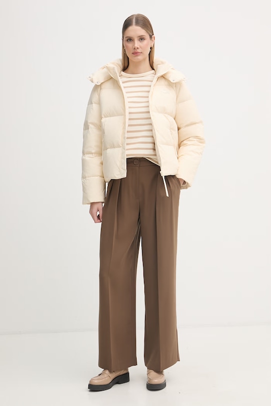 Lacoste pernata jakna za žene BF3262 bež AW25