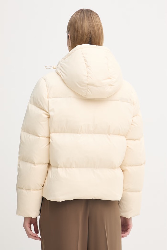 Odjeća Lacoste pernata jakna za žene BF3262 bež