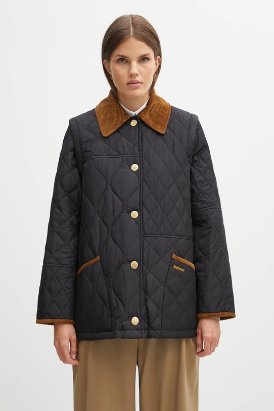 Яке Barbour Lorrie Quilted Jacket преходна изолация черен LQU1834BK11