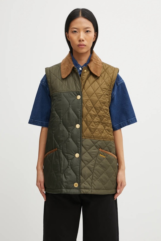 Barbour kurtka Lorrie Quilted Jacket zielony LQU1834GN71