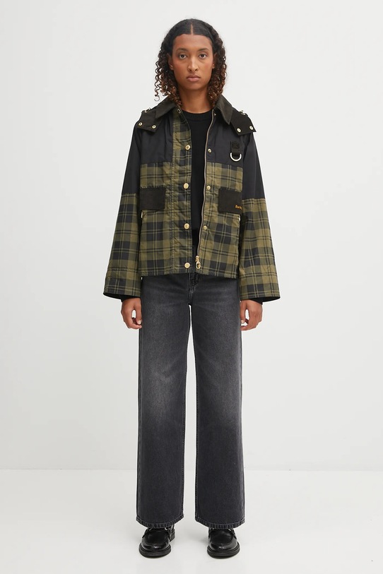 Βαμβακερό μπουφάν Barbour Elaine Showerproof Jacket LSP0253OL51