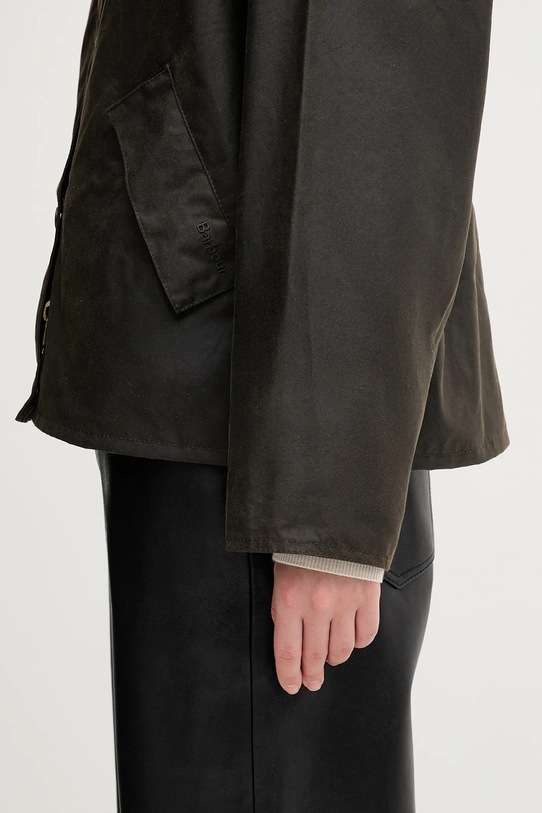 Barbour kurtka bawełniana Transport Wax Jacket LWX1410OL71