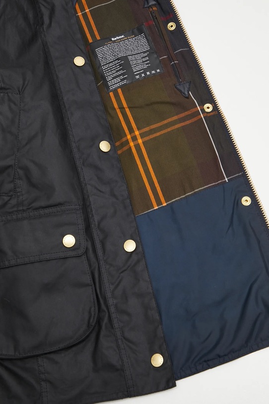 Barbour kurtka Icons Modern Beadnell Wax Jacket LWX1492NY92 granatowy