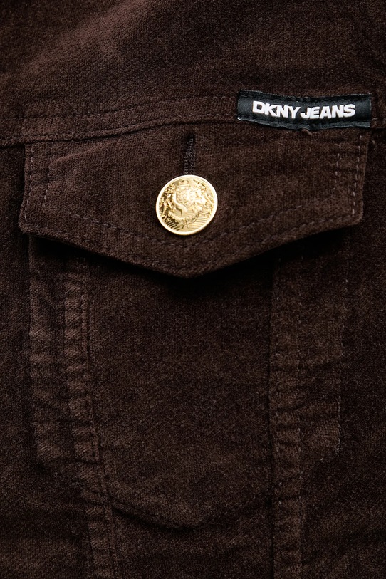 Dkny kurtka DJ5J6205 brązowy