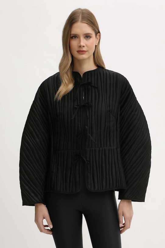 The Sleeper kurtka bez kaptura czarny HBJC03P002N