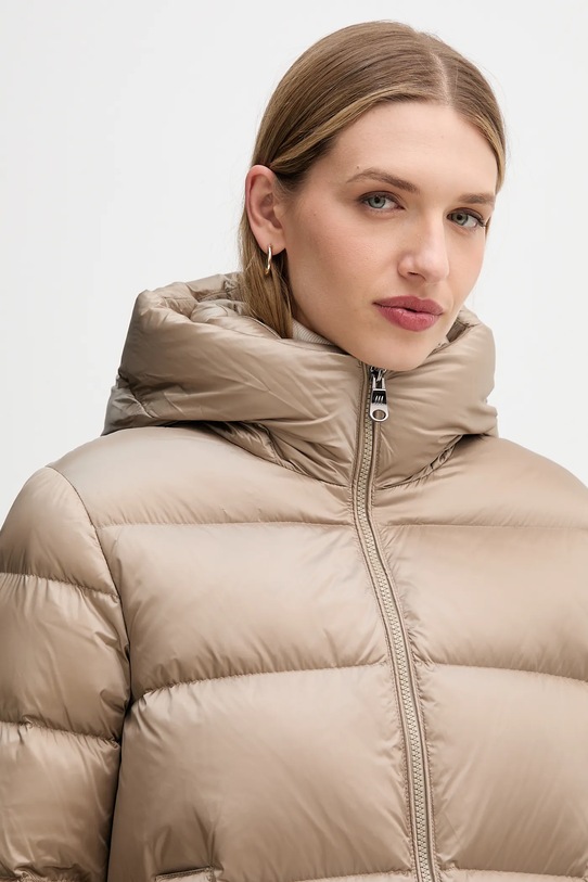 Μπουφάν με επένδυση από πούπουλα Hetrego ARINA μπεζ 8P600