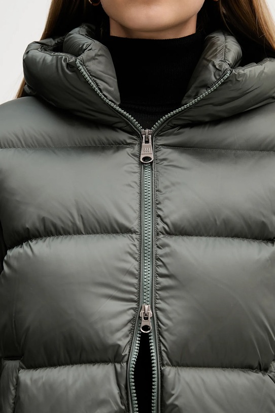 Пухено яке Hetrego ARINA 8P600 зелен