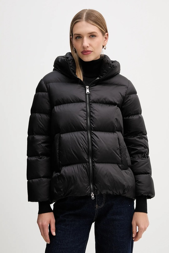 Páperová bunda Hetrego ARINA oversize čierna 8P600