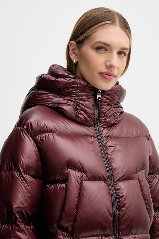 Páperová bunda Hetrego DAILA burgundské 8P780