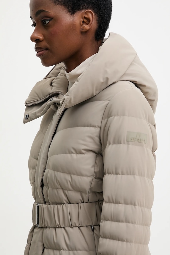 Hetrego kurtka puchowa ELOWEN beżowy 8P652