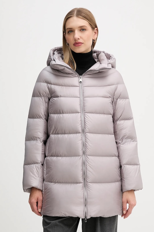 Páperová bunda Hetrego HANNA oversize fialová 8P602