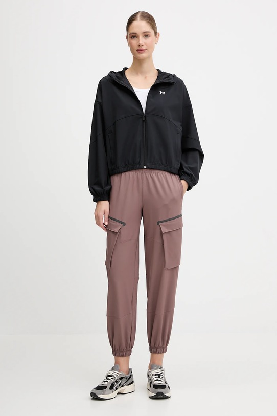 Bunda Under Armour Rival Woven 6004849 čierna AW25