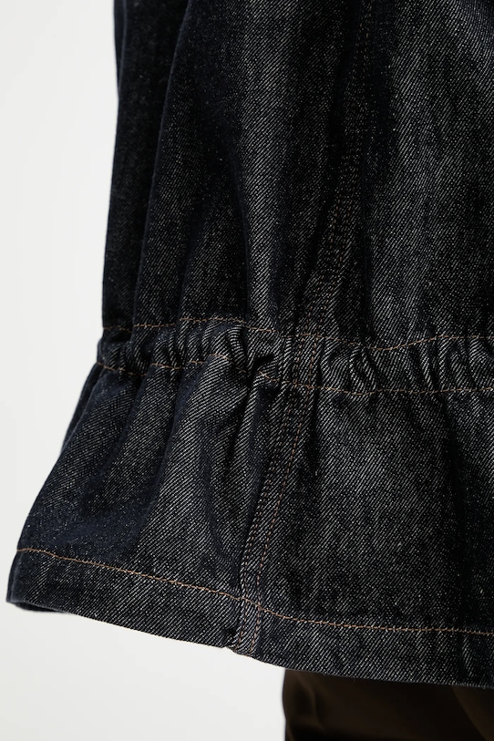 AllSaints kurtka jeansowa bawełniana DENBY W100PD