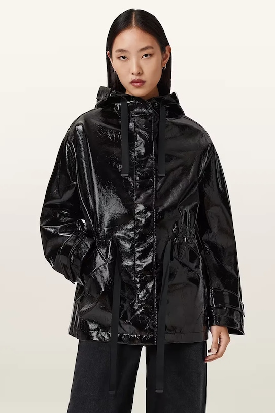 AllSaints geacă KELSIE cu captuseala negru W130OD