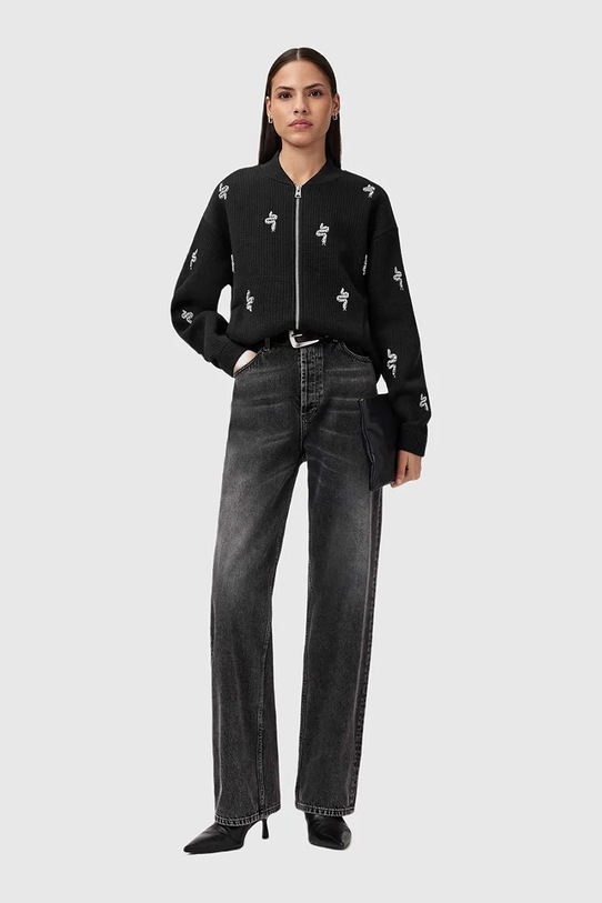Bunda AllSaints RHEA W172JD černá
